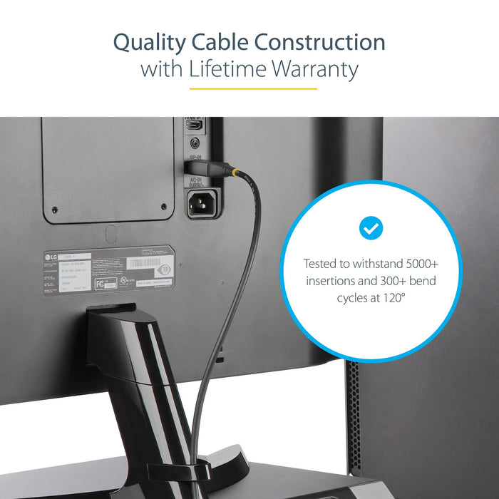 Startech.com 2m Vesa Certified DisplayPort 1.4 Cable with Latches DP 8K, 4K DDDP14VMM2M
