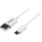 StarTech.com 2m White Micro USB Cable - A to Micro B - 2 m USB/USB Micro-B Data Transfer Cable for Cellular Phone, Camera, Hard Drive, Tablet PC - First End: 1 x 4-pin USB 2.0 Type A - Male - Second End: 1 x 5-pin Micro USB 2.0 Type B - Male - 480 Mbit/s IM2485501