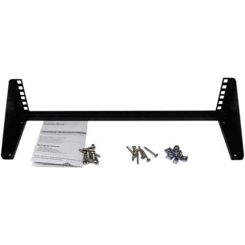 StarTech.com 2U 19in Steel Vertical Wall Mount Equipment Rack Bracket~ - TAA Compliant IM2902525