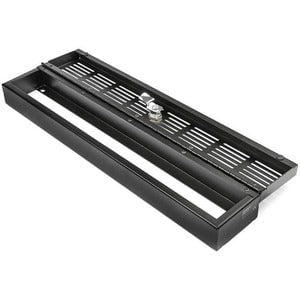 StarTech.com 2U Rack-Mount Security Cover - Hinged - Steel - Black - 2 ...