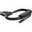 StarTech.com 3.3 ft / 1 m USB-C to DVI Cable - USB Type-C Video Adapter Cable - 1920 x 1200 - Black - 1 m DVI/USB Video/Data Transfer Cable for Projector, Workstation, MacBook, TV - First End: 1 x 25-pin DVI-D Digital Video - Male - Second End: 1 x 24-pin IM3389650