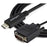 StarTech.com 3.3 ft / 1 m USB-C to DVI Cable - USB Type-C Video Adapter Cable - 1920 x 1200 - Black - 1 m DVI/USB Video/Data Transfer Cable for Projector, Workstation, MacBook, TV - First End: 1 x 25-pin DVI-D Digital Video - Male - Second End: 1 x 24-pin IM3389650