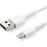 StarTech.com 3 foot/1m Durable White USB-A to Lightning Cable, Rugged Heavy Duty Charging/Sync Cable for Apple iPhone/iPad MFi Certified - 1 m Lightning/USB Data Transfer Cable for Smartphone, iPad, iPhone, iPad Air, iPad mini, Charger - First End: 1 x 4- IM4355804