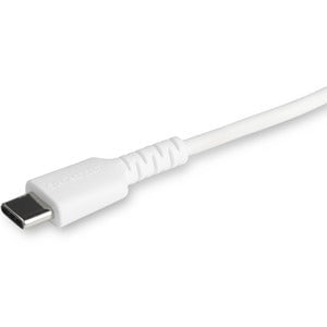 StarTech.com 3 foot/1m Durable White USB-C to Lightning Cable, Rugged Heavy Duty Charging/Sync Cable for Apple iPhone/iPad MFi Certified - 1 m Lightning/USB-C Data Transfer Cable for iPad, iPhone, iPad Air, iPad mini, Charger - First End: 1 x 24-pin USB 2 IM4688063
