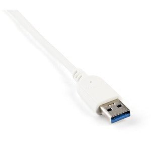 StarTech.com 3-Port Portable USB 3.0 Hub plus Gigabit Ethernet - USB - External - 3 USB Port(s) - 1 Network (RJ-45) Port(s) - 3 USB 3.0 Port(s) - PC, Mac, ChromeOS IM3098283