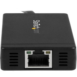 StarTech.com 3-port USB 3.0 Hub Plus GbE - USB Type C - External - 3 USB Port(s) - 1 Network (RJ-45) Port(s) - 3 USB 3.0 Port(s) - PC, Mac - TAA Compliant IM3302353