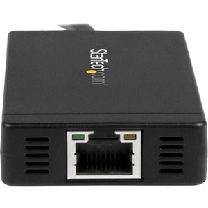 StarTech.com 3-port USB 3.0 Hub Plus GbE - USB Type C - External - 3 USB Port(s) - 1 Network (RJ-45) Port(s) - 3 USB 3.0 Port(s) - PC, Mac - TAA Compliant IM3302353