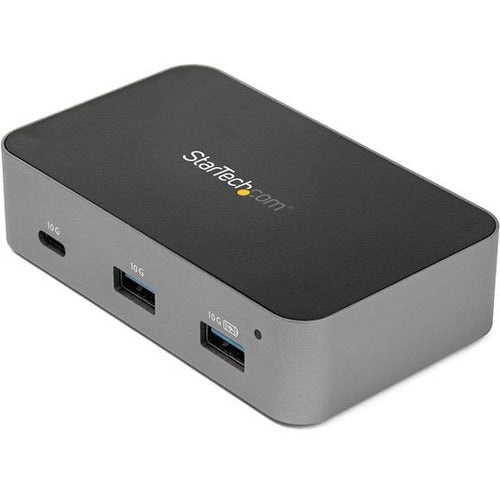 StarTech.com 3-Port USB-C Hub with LAN Port - 10 Gbps - 2x USBA & 1x USB-C - Powered - USB 3.1 Type C - External - 3 USB Port(s) - 1 Network (RJ-45) Port(s) - 3 USB 3.1 Port(s) - UASP Support - Mac, Linux, ChromeOS, Android, PC IM4688058