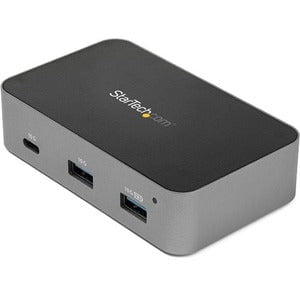 StarTech.com 3-Port USB-C Hub with LAN Port - 10 Gbps - 2x USBA & 1x USB-C - Powered - USB 3.1 Type C - External - 3 USB Port(s) - 1 Network (RJ-45) Port(s) - 3 USB 3.1 Port(s) - UASP Support - Mac, Linux, ChromeOS, Android, PC IM4688058