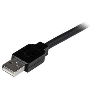 StarTech.com 35m USB 2.0 Active Extension Cable - M/F - 35 m USB Data Transfer Cable for Power Adapter, Wall Outlet - First End: 1 x USB 2.0 Type A - Male - Second End: 1 x USB 2.0 Type A - Female - 480 Mbit/s - Extension Cable - Shielding - Nickel Plated IM2086144