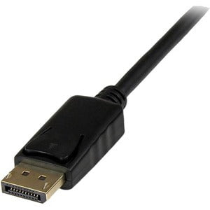 StarTech.com 3ft (1m) DisplayPort to DVI Cable, 1080p Video, Active DisplayPort to DVI-D Adapter/Converter Cable, DP to DVI Monitor Cable - 91.44 cm DisplayPort/DVI-D Video Cable for Video Device, Notebook, Monitor, Projector, TV, MacBook, Ultrabook, Work IM2902490