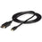 StarTech.com 3ft (1m) Mini DisplayPort to DisplayPort 1.2 Cable, 4K x 2K mDP to DisplayPort Adapter Cable, Mini DP to DP Cable for Monitor - 3ft/91cm Mini-DP to DisplayPort v1.2 cable; 4Kx2K(3840x2400 60Hz)/21.6 Gbps bandwidth/HBR2/8Ch Audio/MST - Durable IM1615052