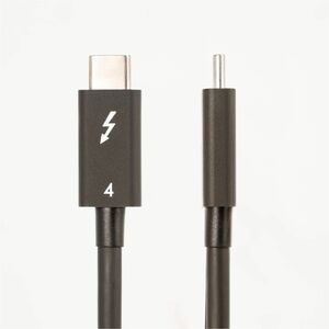 StarTech.com 3ft (1m) Thunderbolt 4 Cable, 40Gbps, 100W PD, 4K/8K Video, Intel-Certified, Compatible w/Thunderbolt 3/USB 3.2/DisplayPort - 3.3ft (1m) Thunderbolt 4 cable supports 40 Gbps 8K 60Hz and 100W Charging; Compatible w/ USB4/USB-C and Thunderbo... IM5930789