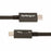 StarTech.com 3ft (1m) Thunderbolt 4 Cable, 40Gbps, 100W PD, 4K/8K Video, Intel-Certified, Compatible w/Thunderbolt 3/USB 3.2/DisplayPort - 3.3ft (1m) Thunderbolt 4 cable supports 40 Gbps 8K 60Hz and 100W Charging; Compatible w/ USB4/USB-C and Thunderbo... IM5930789