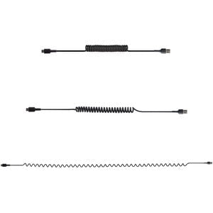 StarTech.com 3ft (1m) USB A to C Charging Cable, Coiled Heavy Duty USB 2.0 A to Type-C, Durable Fast Charge & Sync USB-C Cable, Black, M/M - 1 m USB/USB-C Data Transfer Cable for Mobile Device, iPad Pro, iPad mini - First End: 1 x USB 2.0 Type A - Male - IM5505633