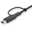 StarTech.com 3ft/1m USB-C Cable with USB-A Adapter Dongle, USB-C to C (10Gbps/PD), USB-A to C (5Gbps), 2-in-1 USB C Cable for Hybrid Dock - 1 m USB/USB-C Data Transfer Cable for Notebook, Docking Station, MacBook, Mobile Device, MacBook Pro, Wall Charger, IM5179806