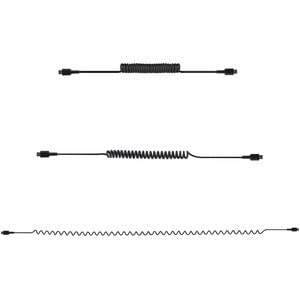 StarTech.com 3ft (1m) USB C Charging Cable, Coiled Heavy Duty Fast Charge & Sync USB-C Cable, High Quality USB 2.0 Type-C Cable, Black - 1 m USB-C Data Transfer Cable for Mobile Device, iPad Pro, iPad mini - First End: 1 x 24-pin USB 2.0 Type C - Male - S IM5505636