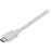 StarTech.com 3ft/1m USB C to DisplayPort 1.2 Cable 4K 60Hz - USB Type-C to DP Video Adapter Monitor Cable HBR2 - TB3 Compatible - White - 1 m DisplayPort/Thunderbolt 3 Video Cable for Audio/Video Device, Monitor, Workstation, Projector, MacBook, Ultrabook IM3962947
