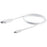 StarTech.com 3ft/1m USB C to DisplayPort 1.2 Cable 4K 60Hz - USB Type-C to DP Video Adapter Monitor Cable HBR2 - TB3 Compatible - White - 1 m DisplayPort/Thunderbolt 3 Video Cable for Audio/Video Device, Monitor, Workstation, Projector, MacBook, Ultrabook IM3962947