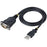 StarTech.com 3ft (1m) USB to Serial Cable, DB9 Male RS232 to USB Converter, USB to Serial Adapter, COM Port Adapter with Prolific IC - 1 Pack - 1 x USB 2.0 Type A - Male - 1 x 9-pin DB-9 RS-232 Serial - Male IM5544106