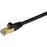 StarTech.com 3ft CAT6a Ethernet Cable - 10 Gigabit Category 6a Shielded Snagless 100W PoE Patch Cord - 10GbE Black UL Certified Wiring/TIA - 91.44 cm Category 6a Network Cable for Network Device, Hub, Switch, Patch Panel - First End: 1 x RJ-45 Network - M IM3119989