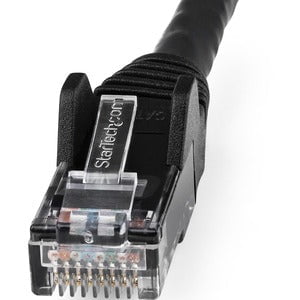 StarTech.com 3m CAT6 Ethernet Cable, LSZH (Low Smoke Zero Halogen), 10 GbE Snagless 100W PoE UTP RJ45 Black CAT 6 Network Patch Cord, ETL - 3 m Category 6 Network Cable for Network Device, Server, Router, NAS Storage Device - First End: 1 x RJ-45 Network IM5179797