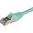 StarTech.com 3m CAT6a Ethernet Cable - 10 Gigabit Category 6a Shielded Snagless 100W PoE Patch Cord - 10GbE Aqua UL Certified Wiring/TIA - 3 m Category 6a Network Cable for PoE-enabled Device, Computer, Hub, Router, Patch Panel - First End: 1 x RJ-45 Netw IM3683412