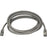 StarTech.com 3m CAT6a Ethernet Cable - 10 Gigabit Category 6a Shielded Snagless 100W PoE Patch Cord - 10GbE Grey UL Certified Wiring/TIA - 3 m Category 6a Network Cable for PoE-enabled Device, Computer, Hub, Router, Patch Panel - First End: 1 x RJ-45 Netw IM3683415