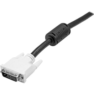 StarTech.com 3m DVI-D Dual Link Cable - M/M - 3 m DVI Video Cable for Video Device - First End: 1 x 25-pin DVI-D (Dual-Link) Digital Video - Male - Second End: 1 x 25-pin DVI-D (Dual-Link) Digital Video - Male - Supports up to 2560 x 1600 - Shielding - Ni IM1822406