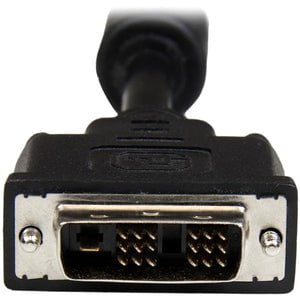 StarTech.com 3m DVI-D Single Link Cable - M/M DVI-D Monitor Cable - DVI-D 1920x1200 Cable - Video Monitor Cable M/M - Black 3 meter - 3 m DVI Video Cable for Video Device, Projector - First End: 1 x 19-pin DVI-D (Single-Link) Digital Video - Male - Second IM2709072