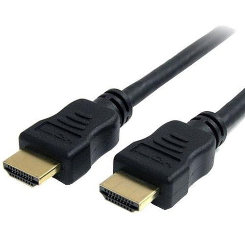 StarTech.com 3m HDMI Cable, 4K High Speed HDMI Cable with Ethernet, 4K 30Hz UHD HDMI Cord M/M, 4K HDMI 1.4 Video/Display Cable, Black - 3 m HDMI A/V Cable for Audio/Video Device, TV, Projector - First End: 1 x 19-pin HDMI Digital Audio/Video - Male - Seco IM2902498