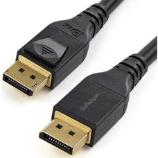 StarTech.com 4 m VESA Certified DisplayPort 1.4 Cable - 8K 60Hz HBR3 HDR - 13 ft Super UHD 4K 120Hz - DP to DP Video Monitor Cord M/M - 4 m DisplayPort A/V Cable for Audio/Video Device, Monitor, Computer, TV, Projector - First End: 1 x 20-pin DisplayPort IM4935602