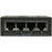 StarTech.com 4 Port Gigabit Midspan - PoE+ Injector - 802.3at and 802.3af - 52 V DC, 2.31 A Output - 4 Input Port(s) - 4 Output Port(s) - Wall Mountable - Black IM2922086