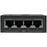 StarTech.com 4 Port Gigabit Midspan - PoE+ Injector - 802.3at and 802.3af - 52 V DC, 2.31 A Output - 4 Input Port(s) - 4 Output Port(s) - Wall Mountable - Black IM2922086