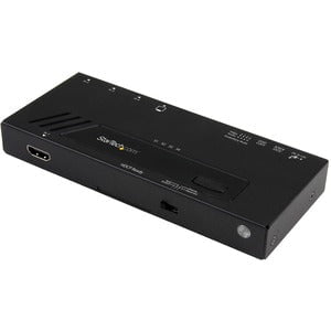 StarTech.com 4-Port HDMI Automatic Video Switch - 4K with Fast Switching - 3840 × 2160 - 4K - 4 x 1 - Display, Projector - 1 x HDMI Out - TAA Compliant IM3098338