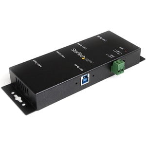 StarTech.com 4 Port Industrial USB 3.0 Hub - 5Gbps - Mountable - Rugged USB Hub - USB 3.0 Type B - External - 4 USB Port(s) - 4 USB 3.0 Port(s) - PC - TAA Compliant IM1618800