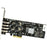 StarTech.com 4 Port PCIe USB Card - PCI Express x4 - Plug-in Card - 4 USB Port(s) - 4 USB 3.0 Port(s) - PC, Linux IM2552328