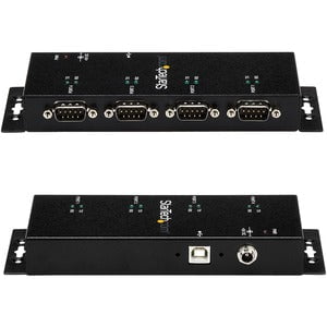 StarTech.com 4-port Serial Hub - 1 Pack - Wall Mountable - USB - PC, M ...
