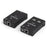 StarTech.com 4 Port USB 2.0-Over-Cat5-or-Cat6 Extender - up to 130ft (40m)~ - 4 x USB - 50.29 m Extended Range - Steel - Black IM2901890