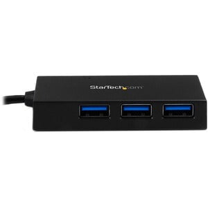 StarTech.com 4-port USB 3.0 Hub - USB Type C - External - 4 USB Port(s) - 4 USB 3.0 Port(s) - PC - TAA Compliant IM3651586