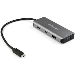 StarTech.com 4 -Port USB-C Hub 10Gbps - 2x USB-A & 2x USB-C - USB 3.1 Type C - External - 4 USB Port(s) - 4 USB 3.1 Port(s) - UASP Support - Linux, ChromeOS, Android, Mac, PC IM4792822