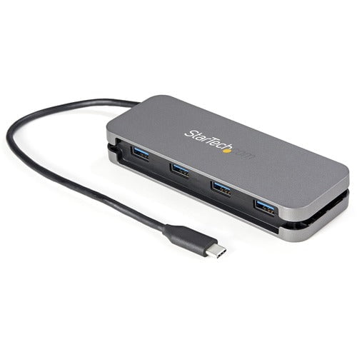 StarTech.com 4 Port USB C Hub - 4x USB-A - 5Gbps USB 3.0 Type-C Hub (USB 3.2/3.2 Gen 1) - Bus Powered - 11" Long Cable w/ Cable Management - USB 3.2 (Gen 1) Type C - Portable - 4 USB Port(s) - UASP Support - PC, Linux, Mac IM5142546