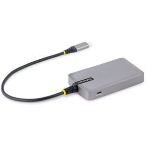 StarTech.com 4-Port USB-C Hub, 5Gbps, Bus Powered, 4x USB-A Ports, Optional Auxiliary Power, Portable USB Type-C Hub, 1ft/30cm Cable - Portable USB-C Expansion Hub for desktop/laptop computers - 4x USB-A ports - USB 3.2 Gen 1 5Gbps - Bus-powered dongle (1 IM5662042