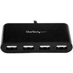 StarTech.com 4-Port USB-C Hub - Mini Hub - USB-C to 4x USB-A - USB 2.0 - USB Type C - External - 4 USB Port(s) - 4 USB 2.0 Port(s) - Mac, PC, Linux IM3741416