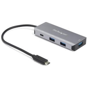 StarTech.com 4 Port USB C Hub to 3x USB A & 1x USB-C - SuperSpeed 10Gbps USB Type-C 3.2 Gen 2 Adapter Hub - USB Bus Powered - Portable - USB 3.1 Type C - External - 3 USB Port(s) - 3 USB 3.1 Port(s) - UASP Support - Mac, Linux, ChromeOS, Android, PC IM4633994
