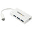 StarTech.com 4-Port USB-C Hub - USB-C to 1x USB-C and 3x USB-A - USB 3.0 Hub - White - USB Type C - External - 4 USB Port(s) - 4 USB 3.0 Port(s) - PC, Mac, Linux - TAA Compliant IM3695903