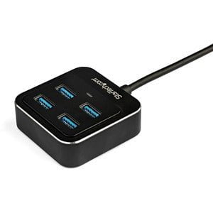 StarTech.com 4 Port USB C Hub - USB-C to 4xUSB-A - 10Gbps USB 3.2 Gen 2 Type-C Hub - USB Bus Powered - Portable/Laptop USB Adapter Hub - USB Type C - External - 4 USB Port(s) - 4 USB 3.1 Port(s) - UASP Support IM4270270