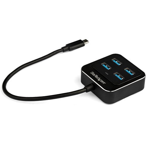 StarTech.com 4 Port USB C Hub - USB-C to 4xUSB-A - 10Gbps USB 3.2 Gen 2 Type-C Hub - USB Bus Powered - Portable/Laptop USB Adapter Hub - USB Type C - External - 4 USB Port(s) - 4 USB 3.1 Port(s) - UASP Support IM4270270