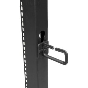 StarTech.com 4-Post 15U Mobile Open Frame Server Rack, 19" Network Rack with Casters, Rolling Rack for Computer/AV/Data/IT Equipment - 4-Post 15U open frame server rack for Data/IT equipment - 22-40in (56-101cm) Mounting Depth; 30in (77cm) Height, 1200lb IM4802778