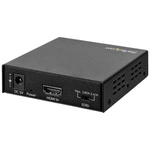 StarTech.com 4K HDMI Audio Extractor with 4K 60Hz Support - Functions: Audio Extraction, Audio De-embedding - 4096 x 2160 - 1 Pack IM4475162